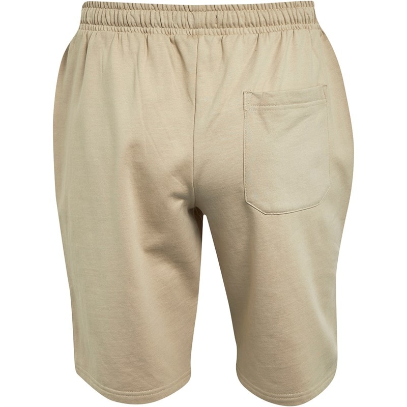 Mens Jersey Trophy Polo Shirt And Shorts Set Stone - Image 3