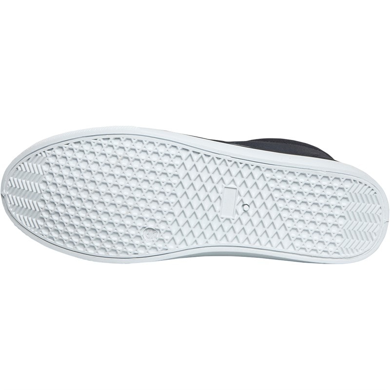 Mens FCUK Deck Canvas Pumps Navy - Image 2