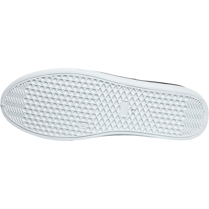 Mens FCUK Deck Slip On Canvas Pumps Navy - Image 2