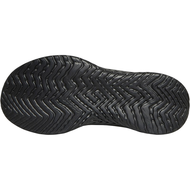 Womens V5 Lace Trainers Black Mono - Image 2
