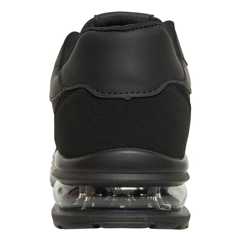 Mens Bubble Trainers Black Mono - Image 3