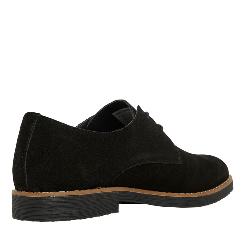 Mens Lace Up Shoes Black - Image 5
