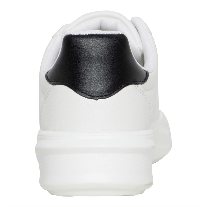 Mens Hybrid Low Top Trainers White/Black - Image 3