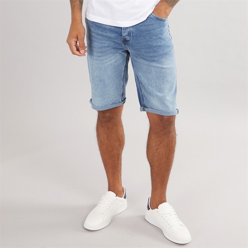 French Connection Mens Denim 2 Shorts Ind07 - Lightwash