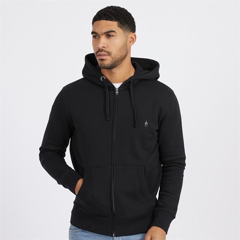 Mens FC Zip Hoodie Marine - Image 1