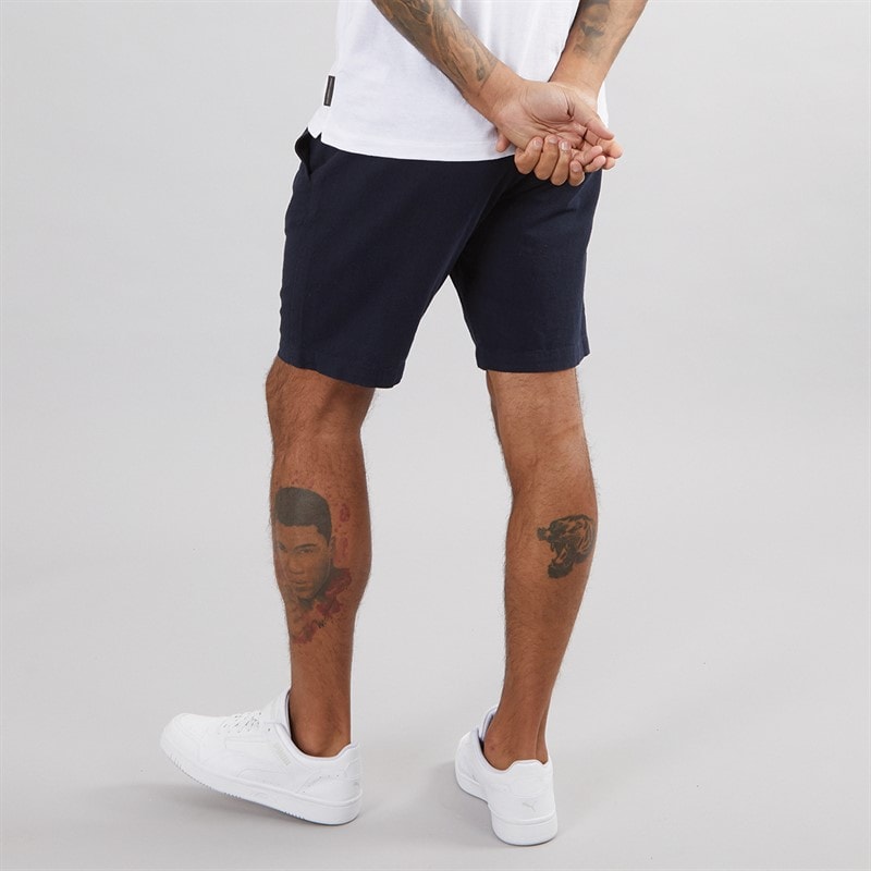 Mens Drawstring Shorts Marine - Image 2