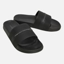 Boys Strap Sliders Black