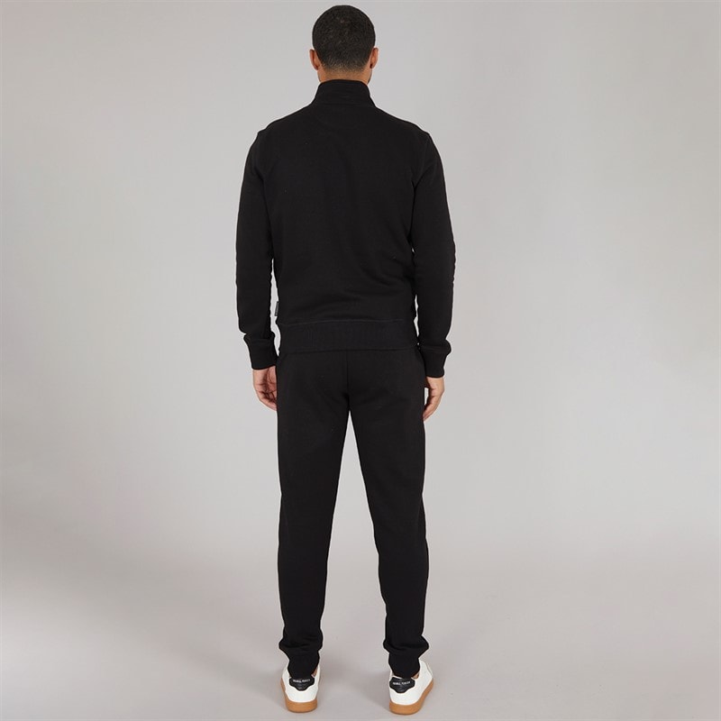 Mens FC 1/2 Zip Tracksuit Black - Image 2