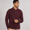 Mens Long Sleeve J Polo Shirt Chateaux/Marine