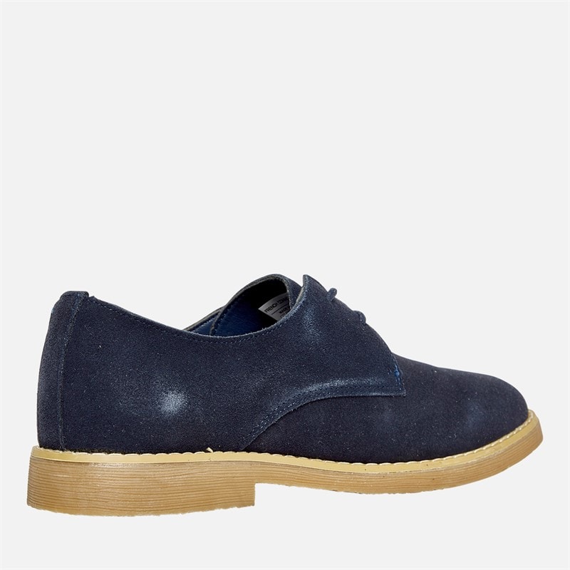 Mens Lace Up Shoes Navy - Image 5