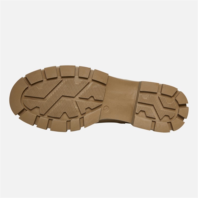 Womens Chunky Chelsea Boots Stone - Image 3
