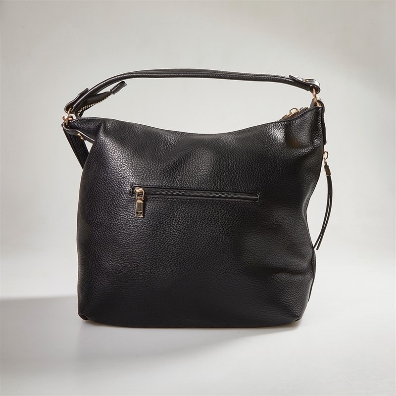 Womens Slouch Bag Black - Image 4