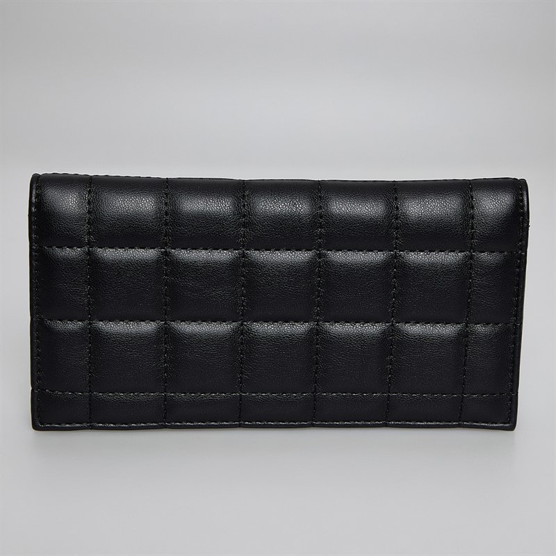 Womens FC Quilted Purse Black - Image 3
