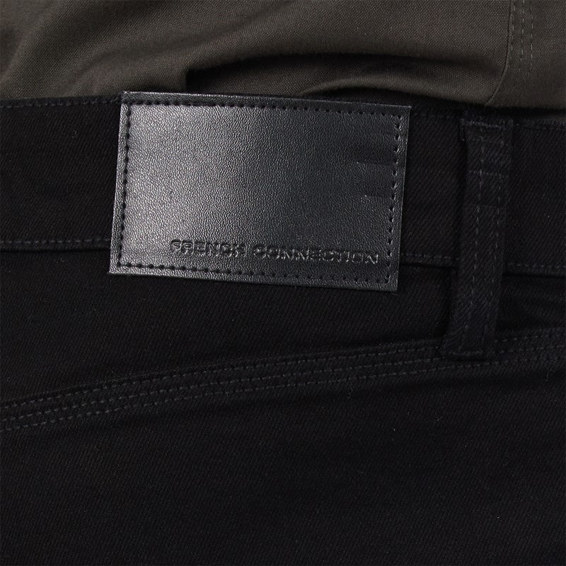 Mens Tapered Fit Jeans BLK1 Black - Image 3