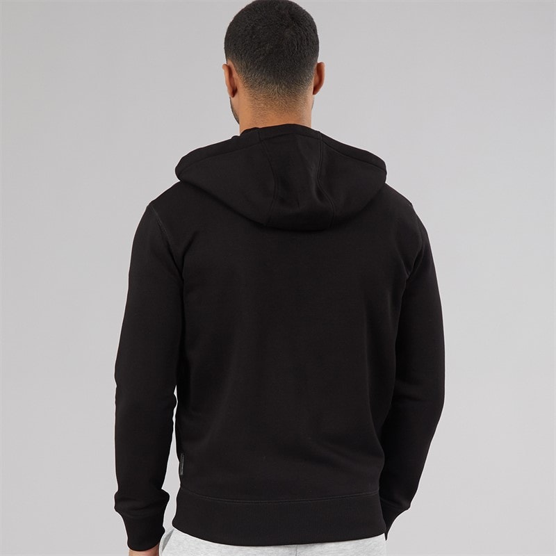 Mens FC Zip Hoodie Black/Gunmetal - Image 2