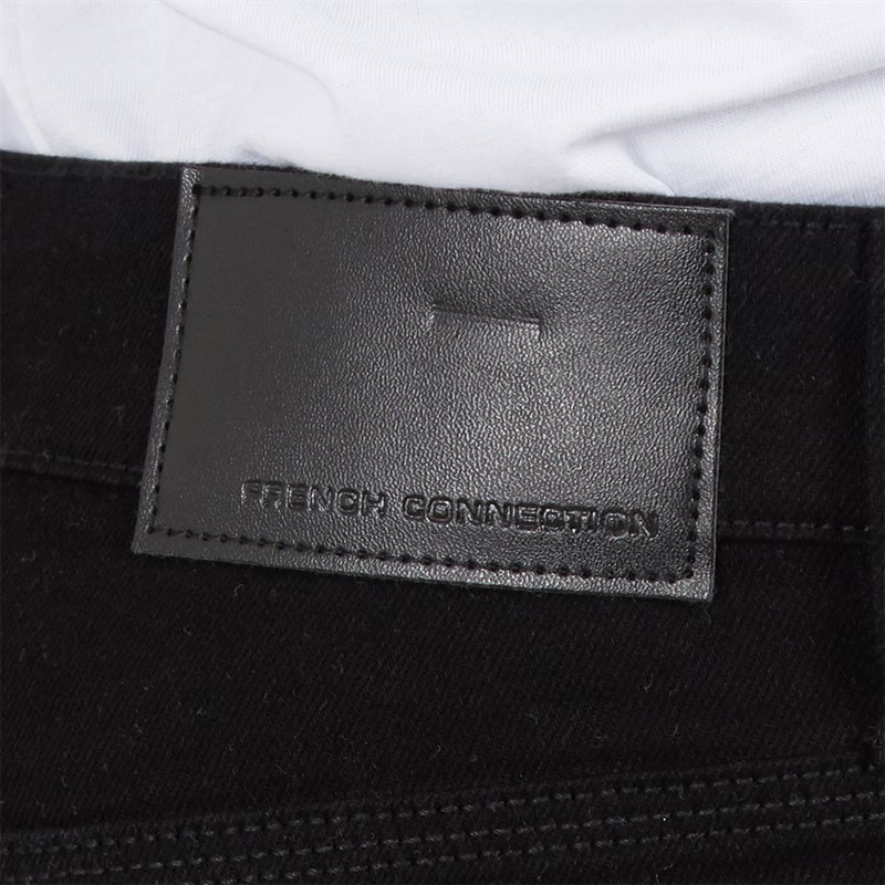 Mens Skinny Fit Jeans BLK1 Black - Image 3