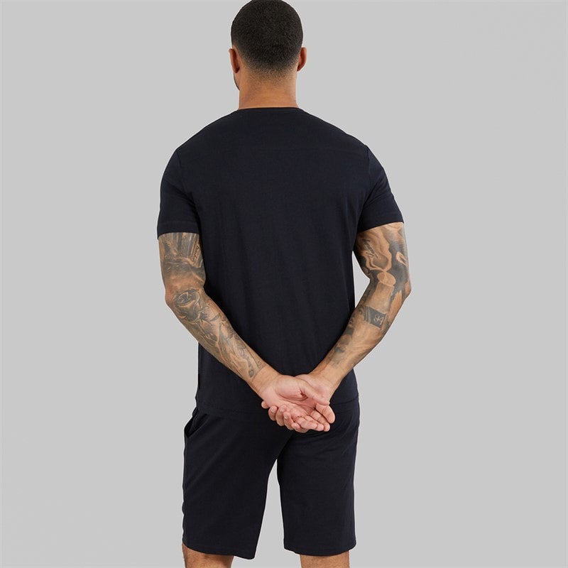 Mens FC Shorts And Crew Co-Ord Marine - Image 2