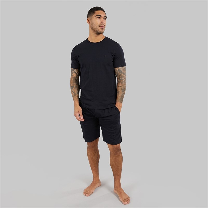 Mens FC Shorts And Crew Co-Ord Marine - Image 4