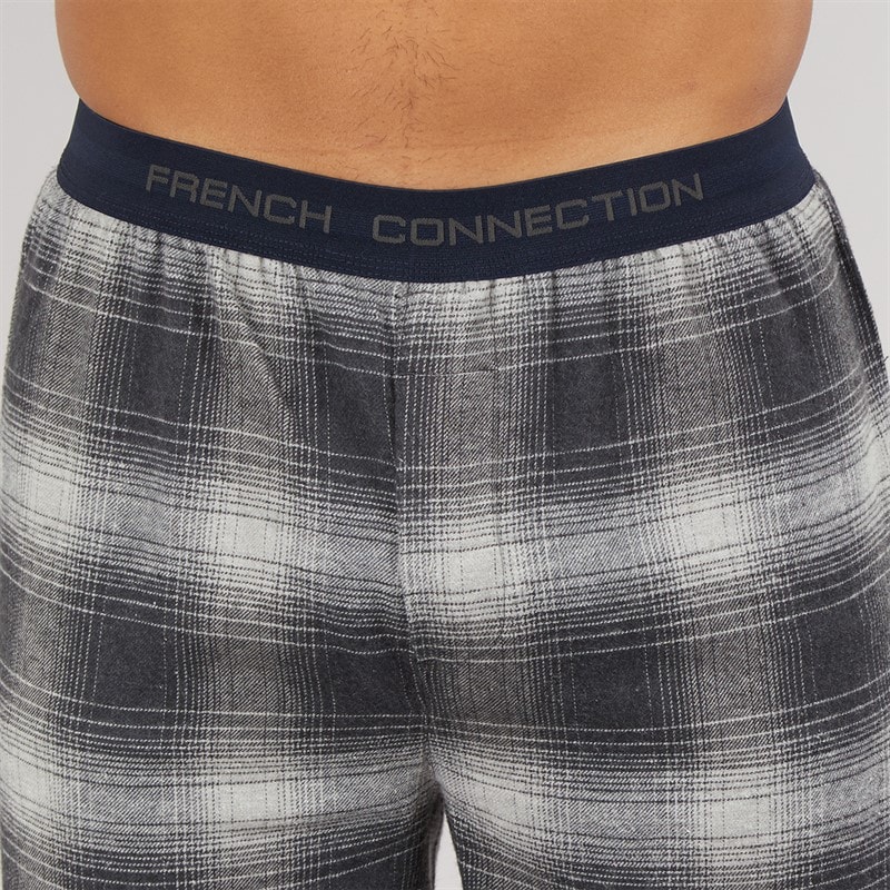 Mens FC Flannel Pants Shadow Charcoal Mel/Light Grey - Image 3