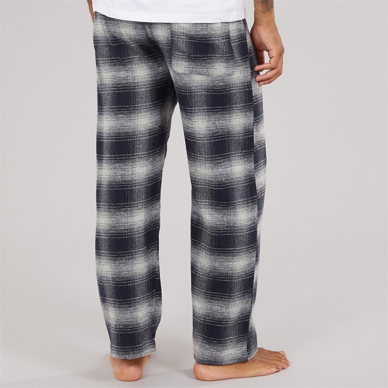 Mens FC Flannel Pants Marine/Gunmetal - Image 2