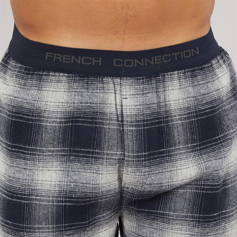 Mens FC Flannel Pants Marine/Gunmetal - Image 3
