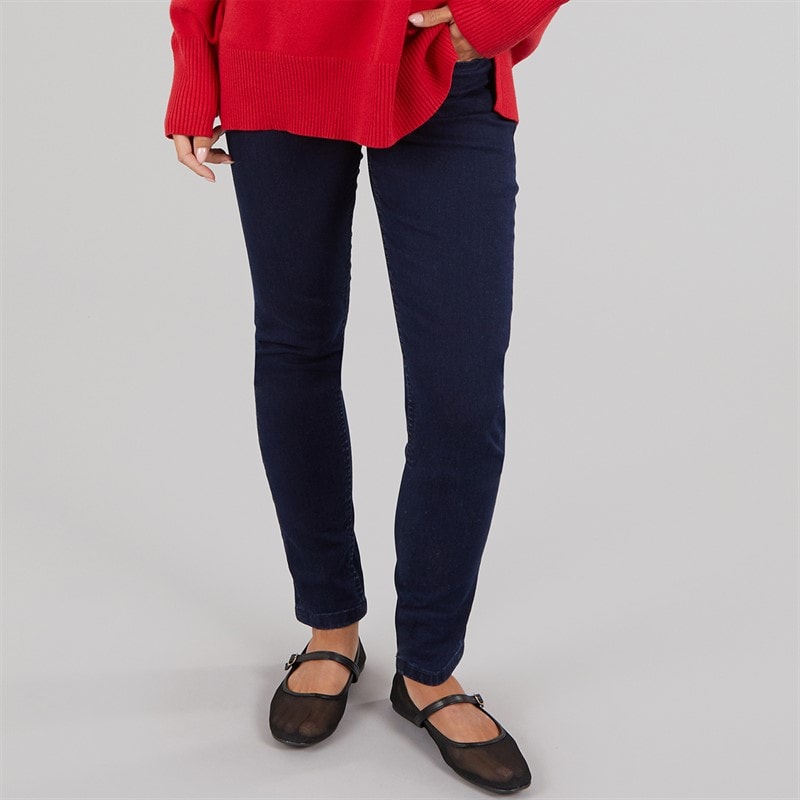 Womens Skinny Jeans Indigo - Image 2