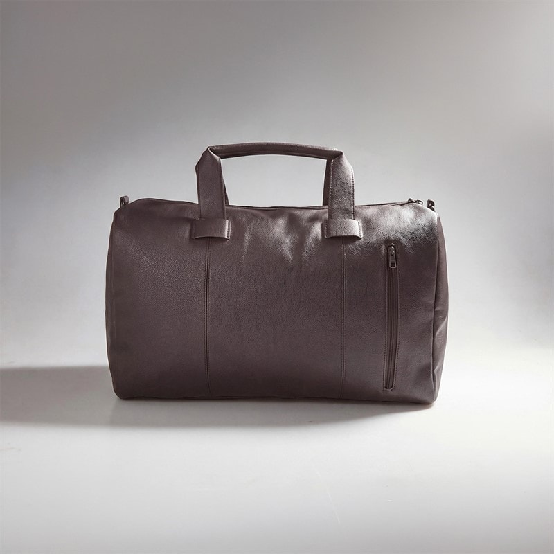 Mens Classic Holdall 2 Dark Brown - Image 2
