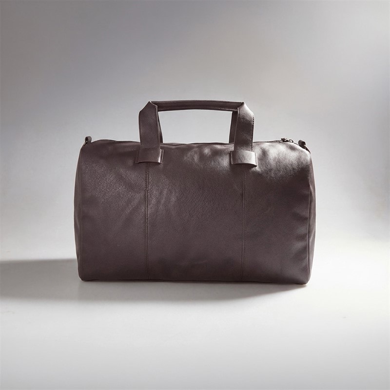 Mens Classic Holdall 2 Dark Brown - Image 3