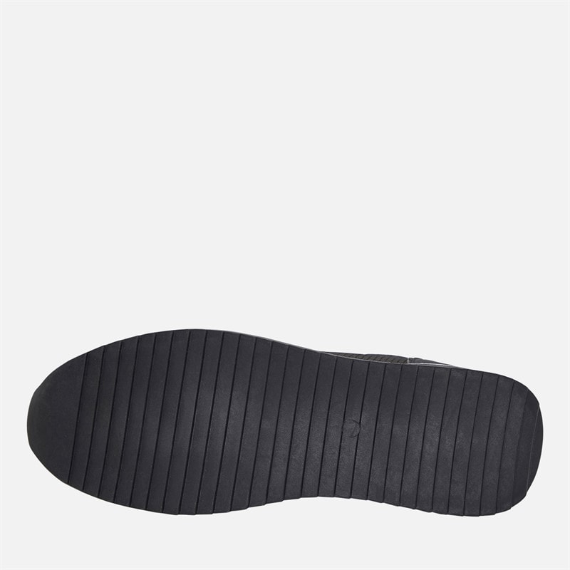 Mens Ripstop Trainers Black - Image 2