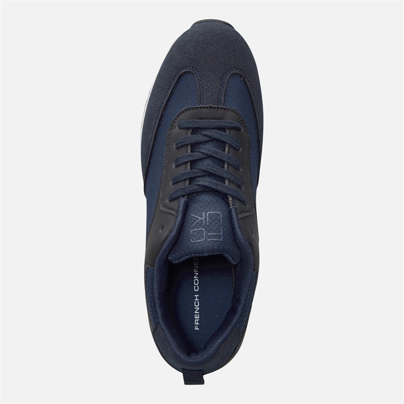 Mens Ripstop Trainers Marine/Black - Image 4