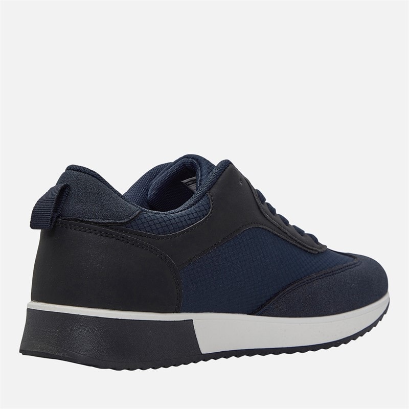 Mens Ripstop Trainers Marine/Black - Image 5