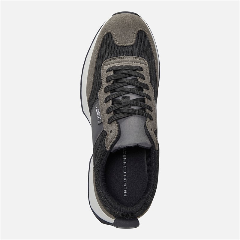 Mens Hybrid Trainers Black - Image 4
