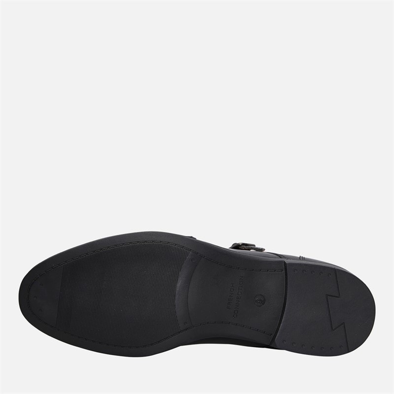 Mens Monk Shoes Black - Image 2