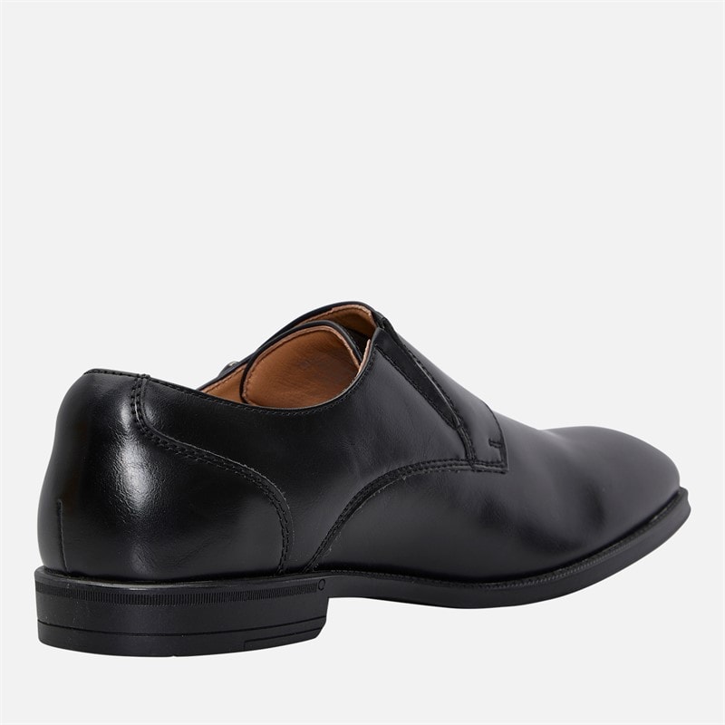 Mens Monk Shoes Black - Image 5
