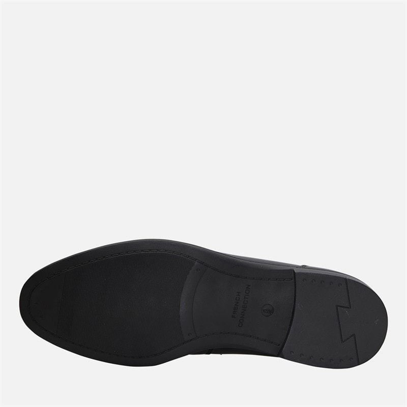 Mens Tassel Loafers Black - Image 2