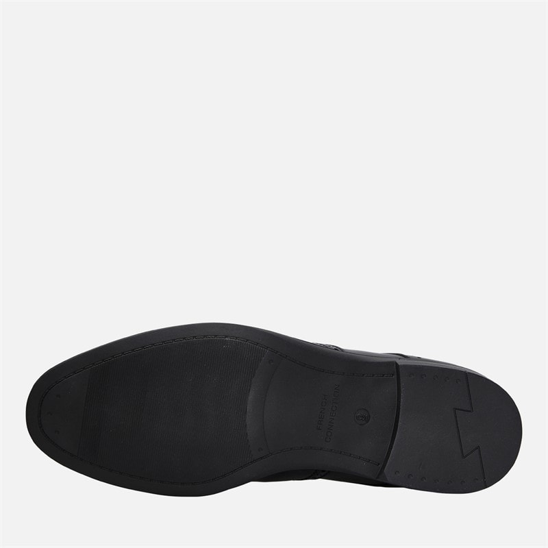 Mens Brogue Shoes Black - Image 2