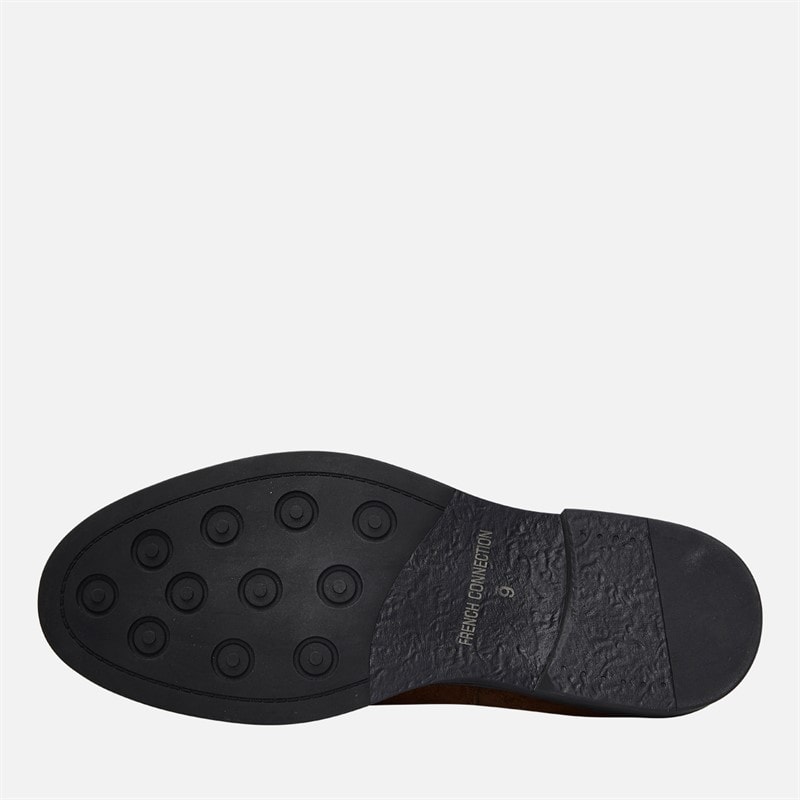 Mens Chunky Chelsea Bootsolate Chocolate - Image 2
