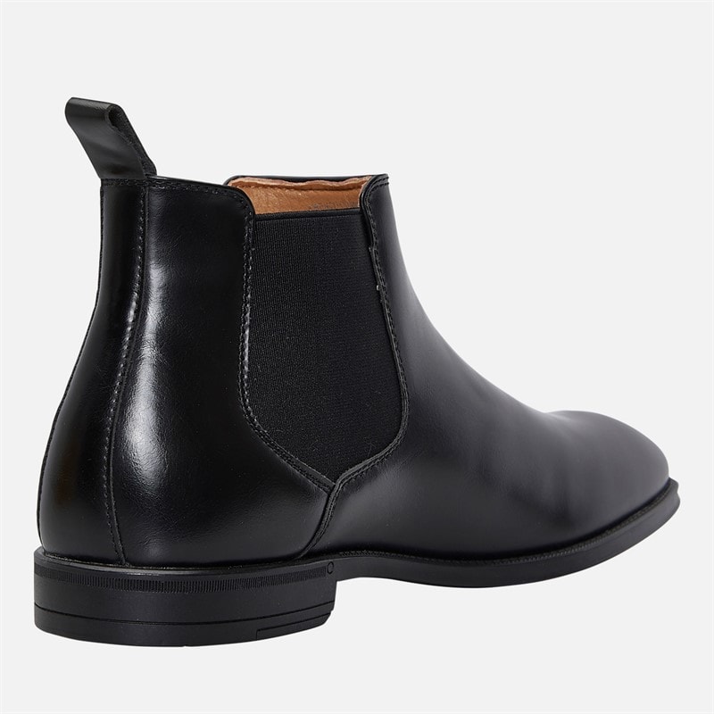 Mens Chunky Chelsea Boots Black - Image 5