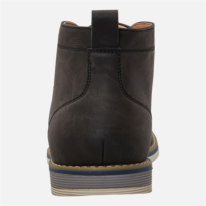 Mens Chukka Boots Black - Image 3