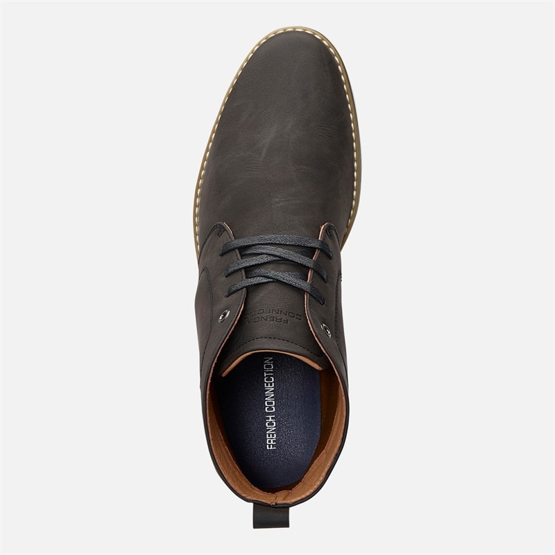 Mens Chukka Boots Black - Image 4