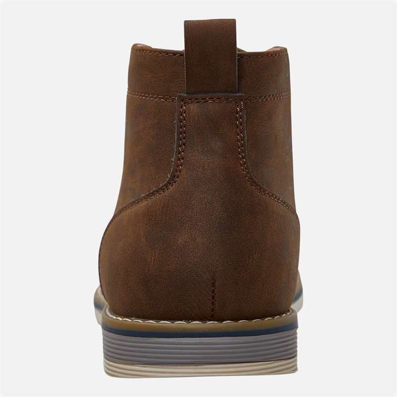 Mens Chukka Boots Brown - Image 3