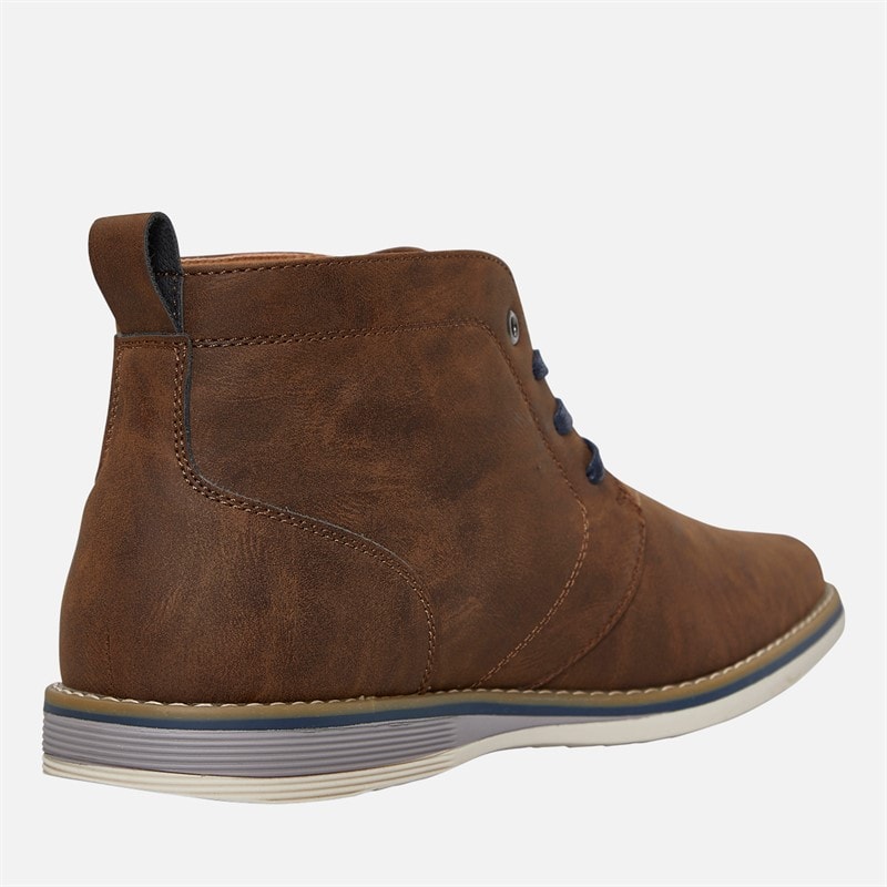 Mens Chukka Boots Brown - Image 5