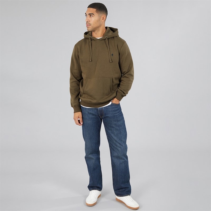 Mens FC Hoodie Khaki/Marine - Image 4