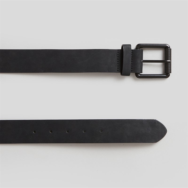 Mens Courtland Leather Belt Black - Image 2