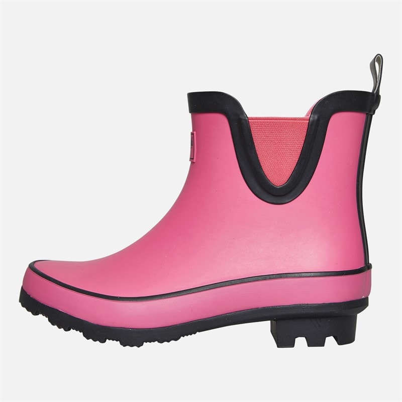 Pineapple Girls Chelsea Boot Wellies Fuschia/Black - Image 2