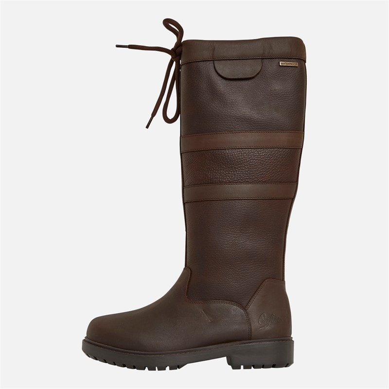Womens Country Boots Brown - Image 2