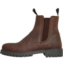 Womens Leather Country Chelsea Boot Dark Brown