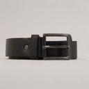 Mens Bonded Leather Belt Black