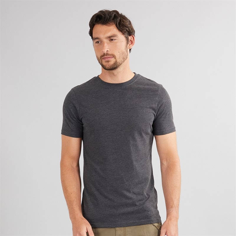 Onfire Mens T-Shirt Charcoal Marl