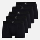 Mens Five Pack Boxers Black